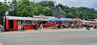 Wolkenstein Burg und Zughotel