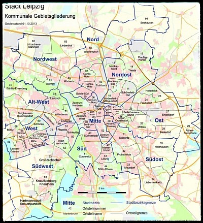 Stadtbezirke